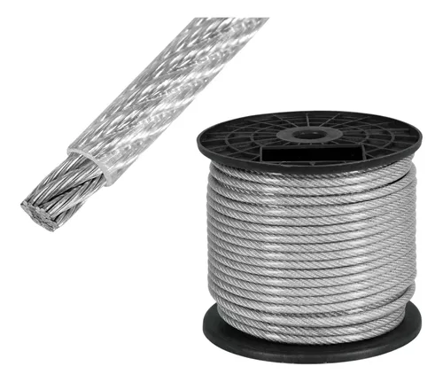 Galvanized Steel Cables Sheathed with PVC Plastic Coating