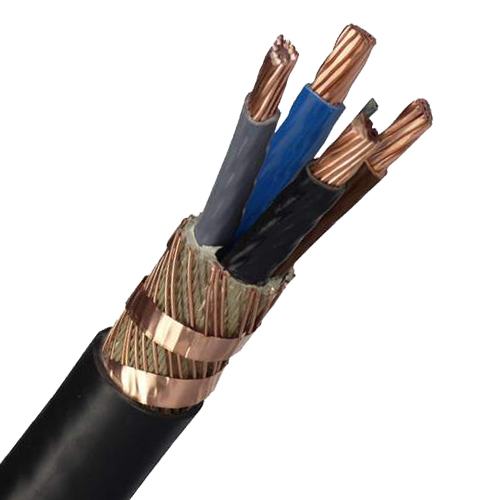 0.6/1kV NYCWY, NYCY Cable, Concentric conductor shield with copper strands + copper tape counter-winding