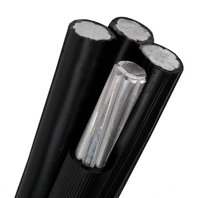 ALUS Halogen Free PE Insulation Aerial Bundled Cable