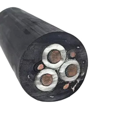 Type 440 Flexible Copper Screened Mining Cable With Three Pilot Core Interstitial