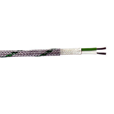 TYPE K SIL-FV-MM Thermocouple Compensation Cable