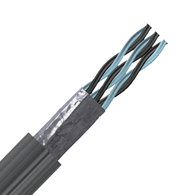 500V POS Aluminum Tape Screen PVC Instrument Cable